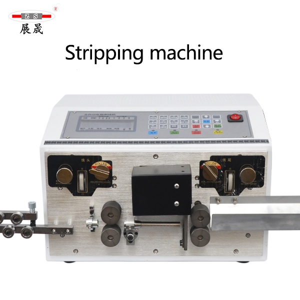 Automatic computer peeling machine.