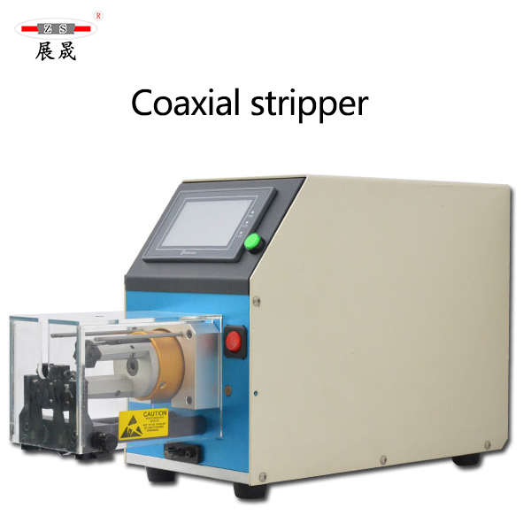 Coaxial wire stripping machine wire and cable shielded wire