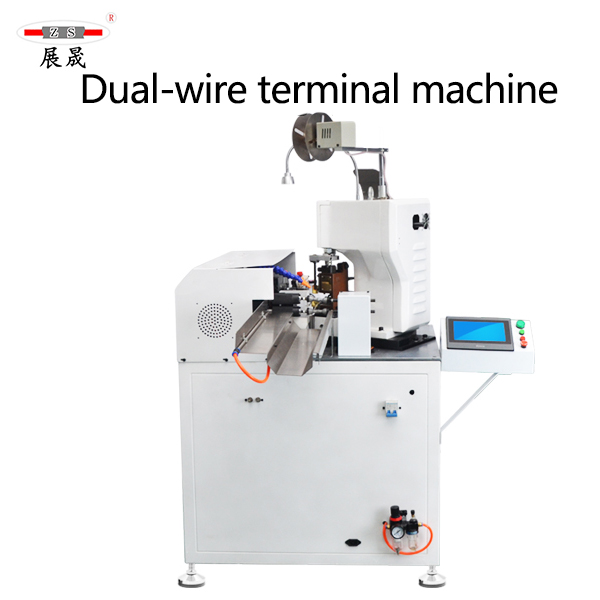 Fully automatic single head double terminal machine