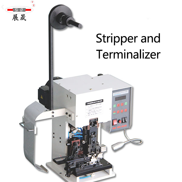 Full automatic strip terminal machine